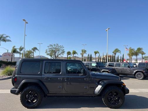 Granite Crystal Clearcoat Metallic 2021 Jeep Wrangler Unlimited Sport Altitude