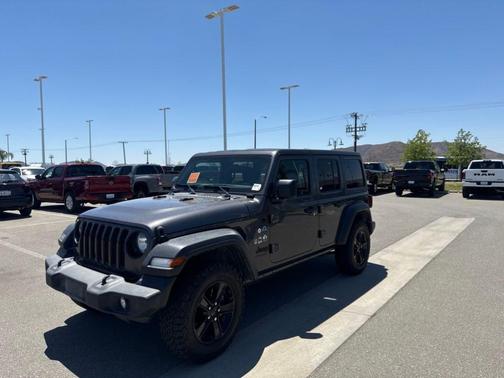 Granite Crystal Clearcoat Metallic 2021 Jeep Wrangler Unlimited Sport Altitude