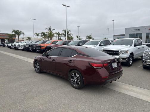 Rosewood Metallic 2022 Nissan Sentra SV
