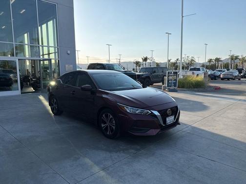 Rosewood Metallic 2022 Nissan Sentra SV
