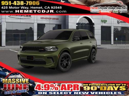 Green 2026 Dodge Durango GT HEMI V8