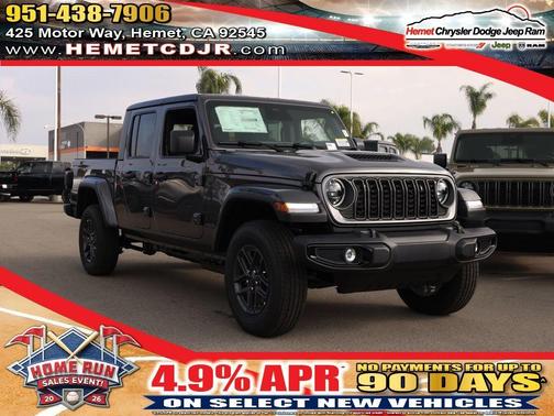 Granite Crystal Clearcoat Metallic 2026 Jeep Gladiator Sport
