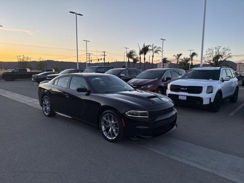 Pitch Black Clearcoat 2023 Dodge Charger GT