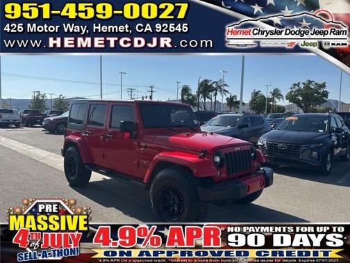 2016 Jeep Wrangler Unlimited Sahara
