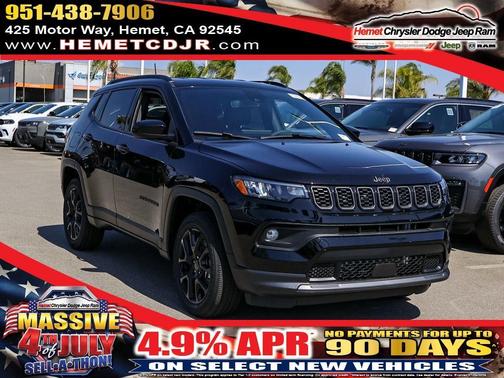 Diamond Black 2026 Jeep Compass Latitude