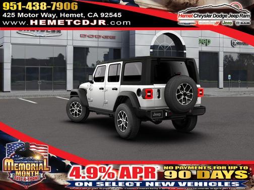 Bright White Clearcoat 2026 Jeep Wrangler Sport