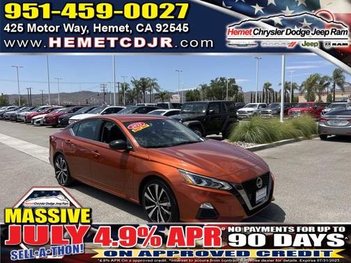 2022 Nissan Altima 2.5 SR