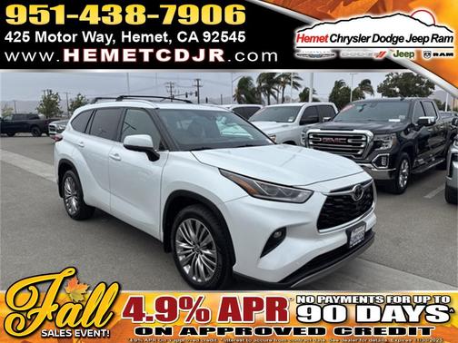 2022 Toyota Highlander Platinum