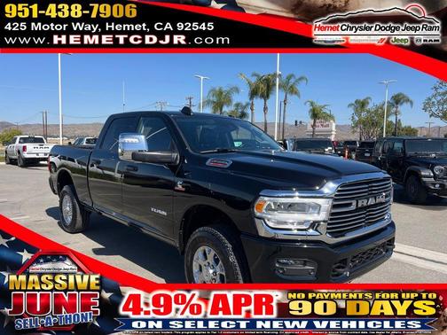 Black Clearcoat 2024 RAM 2500 Laramie