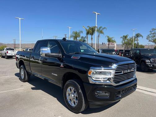 Black Clearcoat 2024 RAM 2500 Laramie