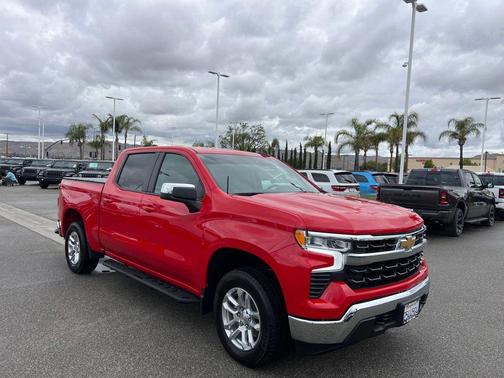 Red 2025 Chevrolet Silverado 1500 LT