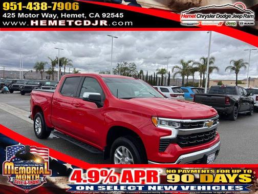 Red 2025 Chevrolet Silverado 1500 LT