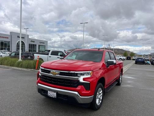 Red 2025 Chevrolet Silverado 1500 LT