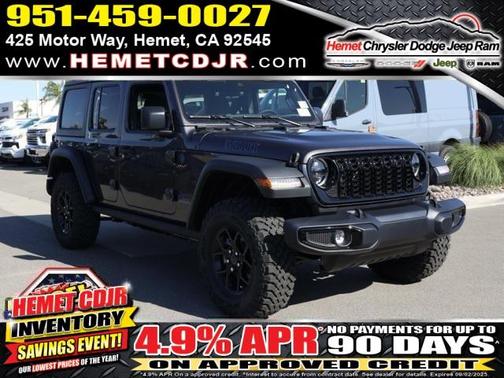 2025 Jeep Wrangler 4xe Sport