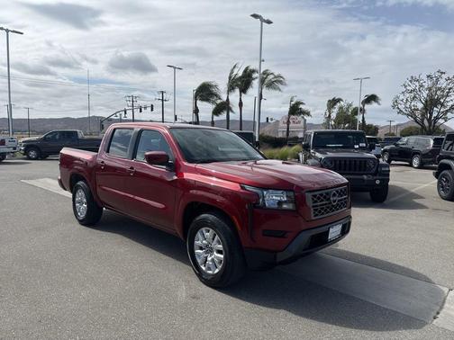 Cardinal Red Metallic 2023 Nissan Frontier SV