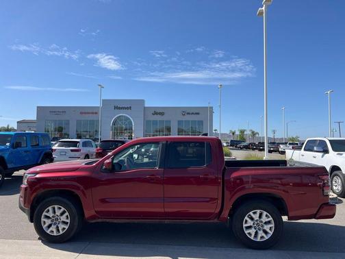 Cardinal Red Metallic 2023 Nissan Frontier SV