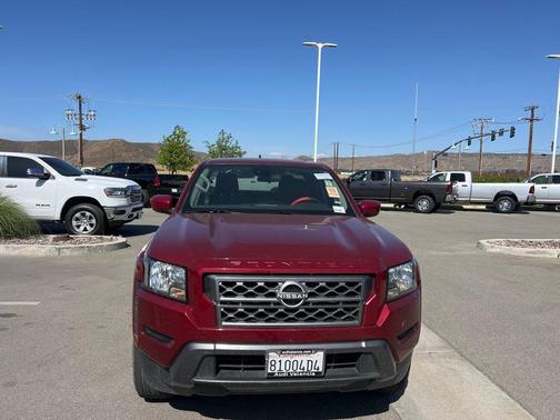 Cardinal Red Metallic 2023 Nissan Frontier SV