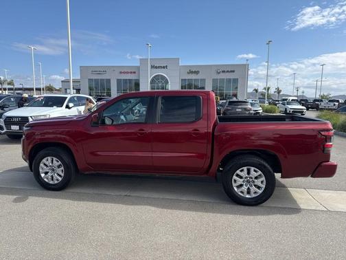 Cardinal Red Metallic 2023 Nissan Frontier SV