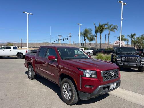 Cardinal Red Metallic 2023 Nissan Frontier SV