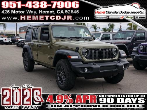 2026 Jeep Wrangler Sport