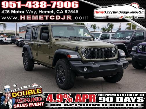 2026 Jeep Wrangler Sport