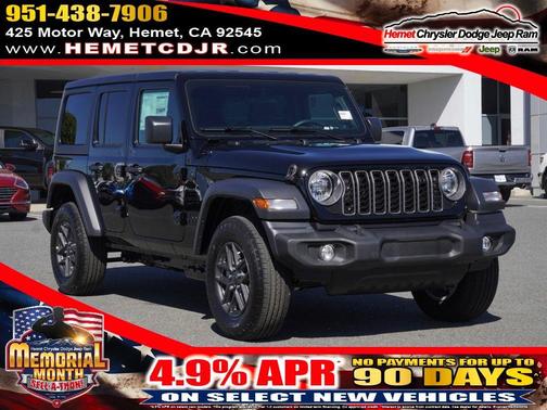 Black Clearcoat 2026 Jeep Wrangler Sport