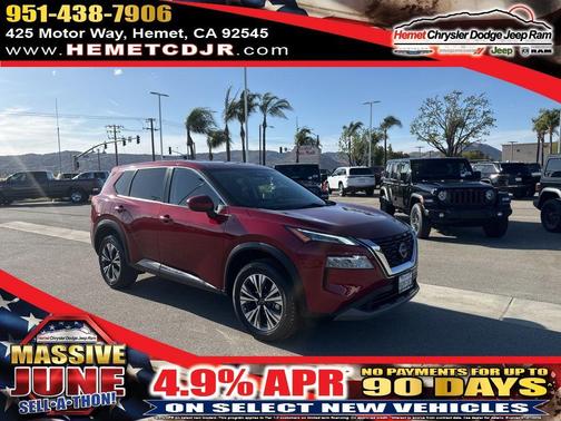Scarlet Ember Tintcoat 2023 Nissan Rogue SV