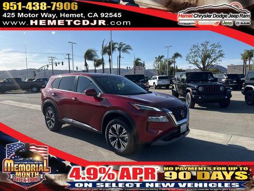 Scarlet Ember Tintcoat 2023 Nissan Rogue SV