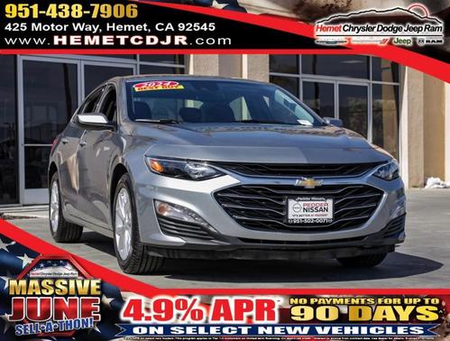 Sterling Gray Metallic 2024 Chevrolet Malibu LT