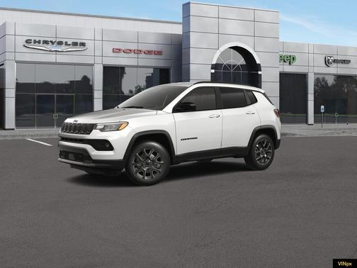 Bright White Clearcoat 2026 Jeep Compass Latitude