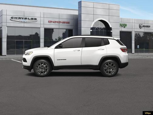 Bright White Clearcoat 2026 Jeep Compass Latitude