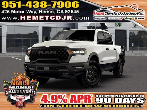 Bright White Clearcoat 2026 RAM 1500 Rebel