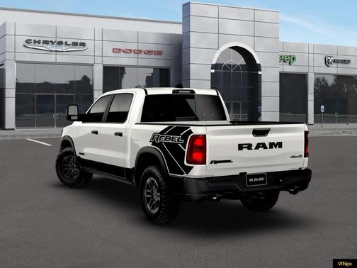Bright White Clearcoat 2026 RAM 1500 Rebel