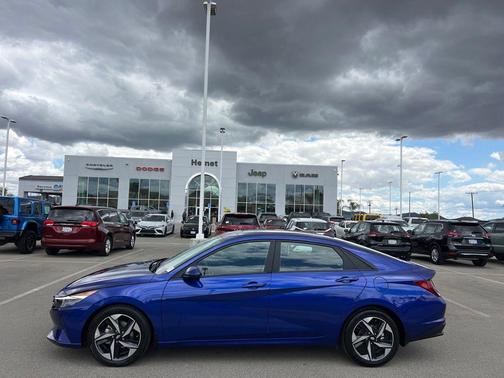 Intense Blue 2023 Hyundai ELANTRA SEL