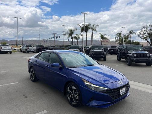 Intense Blue 2023 Hyundai ELANTRA SEL