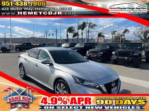 Brilliant Silver Metallic 2021 Nissan Altima 2.5 S