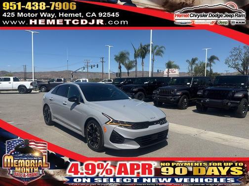Wolf Gray 2023 Kia K5 GT-Line