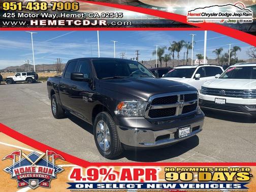Granite Crystal Clearcoat Metallic 2019 RAM 1500 Classic Tradesman