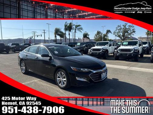 Mosaic Black Metallic 2023 Chevrolet Malibu LT