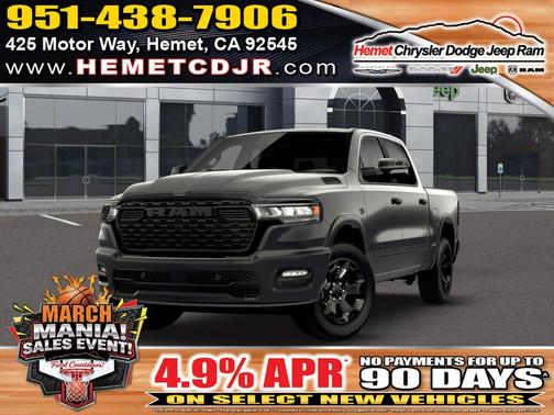 Granite Crystal Clearcoat Metallic 2026 RAM 1500 Big Horn/Lone Star
