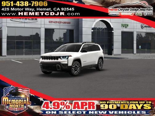 Bright White Clearcoat 2026 Jeep Cherokee LAREDO/LIMITED