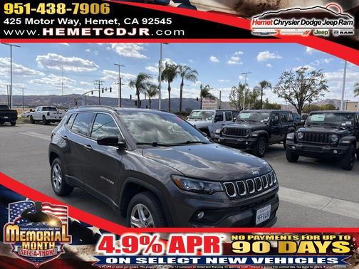 Granite Crystal Clearcoat Metallic 2023 Jeep Compass Latitude