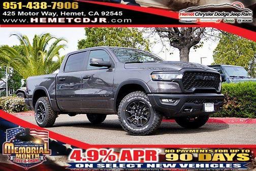 Granite Crystal Clearcoat Metallic 2026 RAM 1500 Rebel
