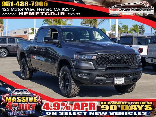 Granite Crystal Clearcoat Metallic 2026 RAM 1500 Rebel