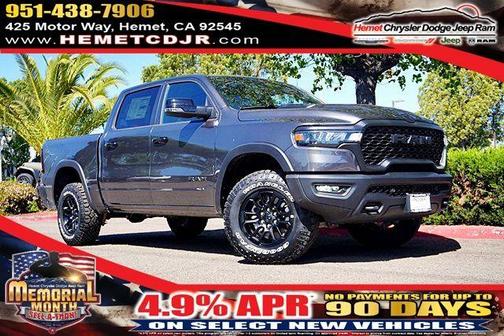 Granite Crystal Clearcoat Metallic 2026 RAM 1500 Rebel