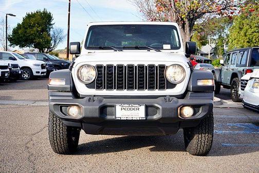 Bright White Clearcoat 2026 Jeep Wrangler Sport