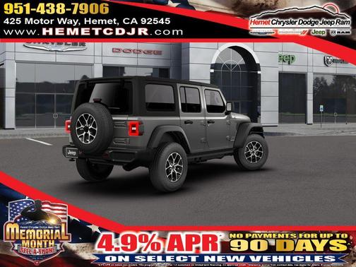 Granite Crystal Clearcoat Metallic 2026 Jeep Wrangler Sport