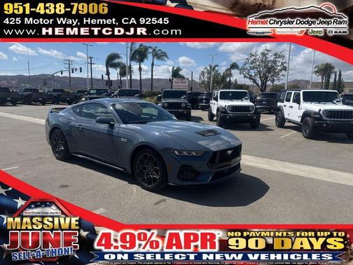 Vapor Blue 2024 Ford Mustang GT
