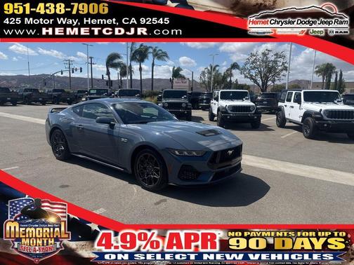 Vapor Blue 2024 Ford Mustang GT