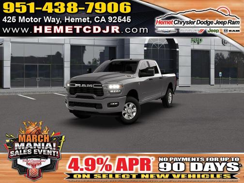 Granite Crystal Clearcoat Metallic 2026 RAM 2500 Big Horn